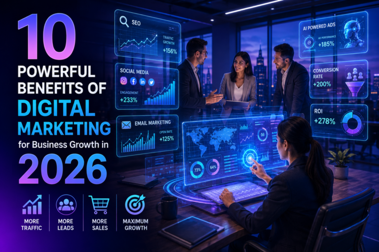 10 Powerful Benefits of Digital Marketing for Business Growth in 2026